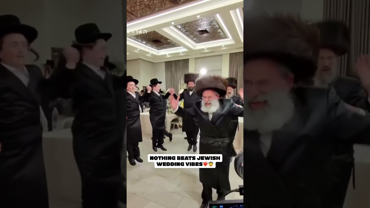 Nothing beats Jewish wedding vibes❤️‍🔥🤠