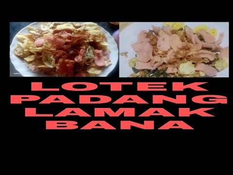 Resep Lotek Padang