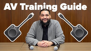 Conference Room AV Training Guide (SPI Property Management)