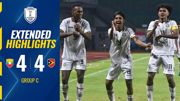 🇲🇲 MYANMAR VS TIMOR-LESTE 🇹🇱 (Mandiri Cup 2025 Extended HLs)