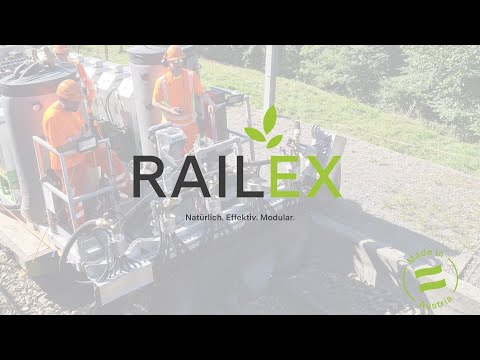 RAILEX - Unkraut ohne Chemie entfernen auf Bahngleisen