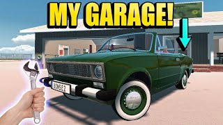 When you Mix My Summer Car & The Long Drive...  My Garage ( Wheel Support ON! ) #1