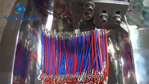 Automatic 3-sided Terminal Crimping Machine - Dual Wires Combined Crimping Machine YH-N03