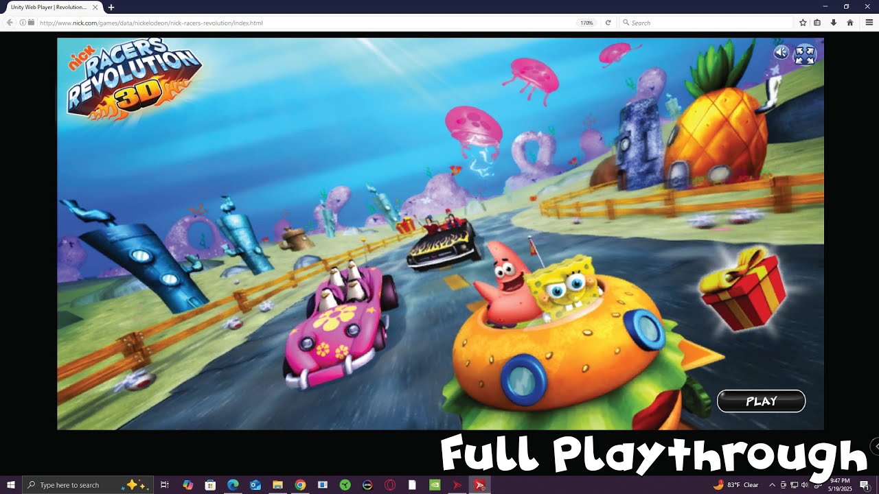 Nick Racers Revolution 3D - Full Playthrough - No Commentary