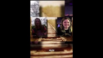 They Filmed Their Killer | The Delphi Murders of Abby & Libby #truecrimeshorts #crime