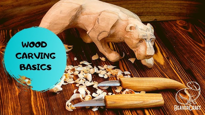 How to Sharpen Wood Carving Knives: Completed Sharpening Wood Carving –  BeaverCraft Tools