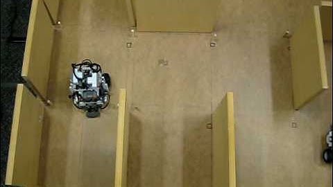 Lego NXT Maze Runner Project: Maze 2