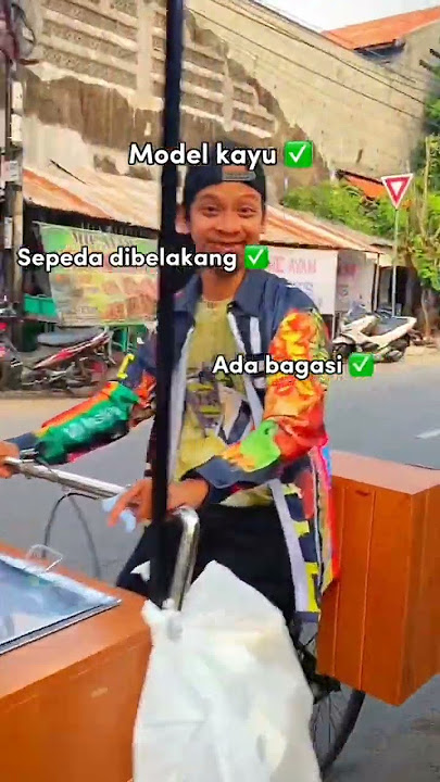 Ayo jualan pakai gerobak sepeda aja #jualan #gerobaksepeda #idejualan #shorts #shortsvideo