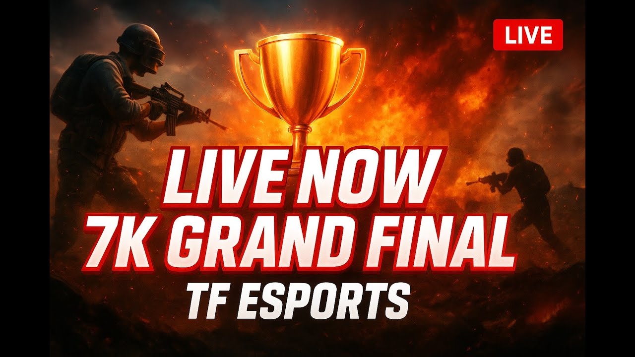 BGMI LIVE | ROAD TO 6K | TF ESPORTS TOURNAMENT GRAND FINAL 