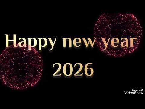 Happy New Year 2026 كم باقي على2026 New Year 2026