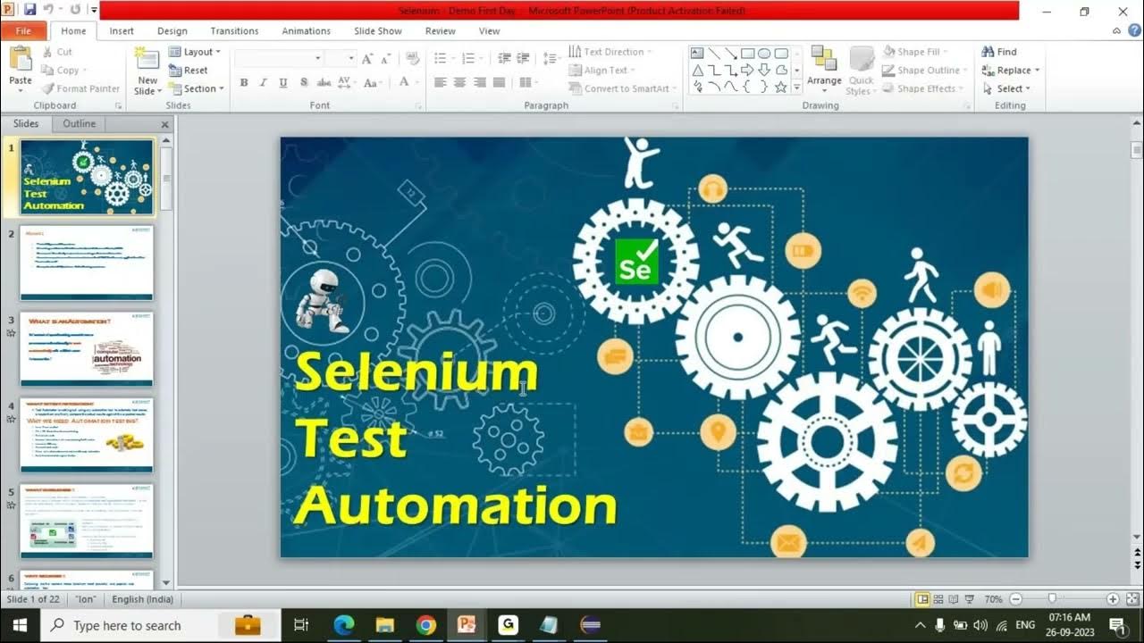 Selenium with Java # Automation testing introduction class - YouTube