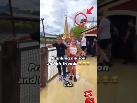 اراد الابناء التقاط صورة لكن الاب خدعهم