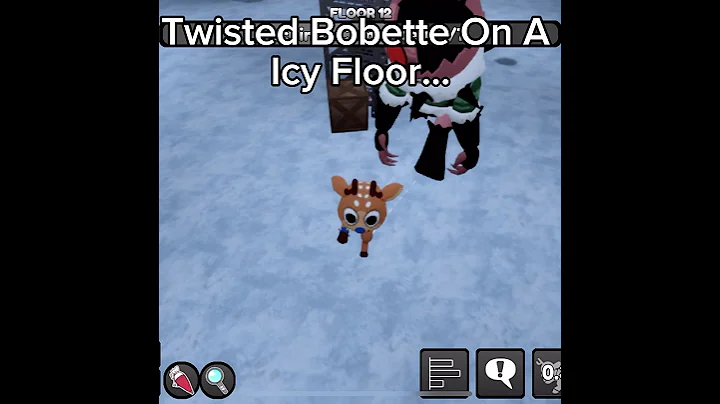 Twisted Bobette On A Icy Floor… #dandysworld #roblox #christmas