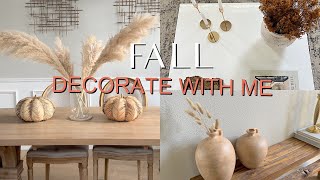 FALL DECORATE WITH ME || 2022 DECORATE WITH ME ||