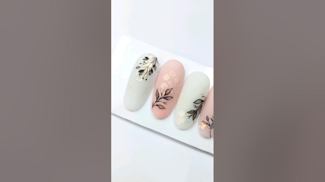 Zdobienia akwarela #paznokcie #hybrydy #zdobieniapaznokci #nails # ...