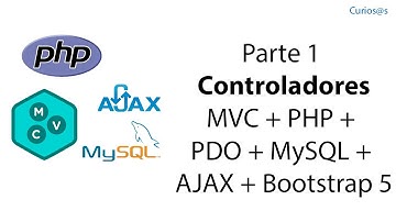 Parte 1 Controladores - MVC + PHP + PDO + MySQL + AJAX + Bootstrap 5