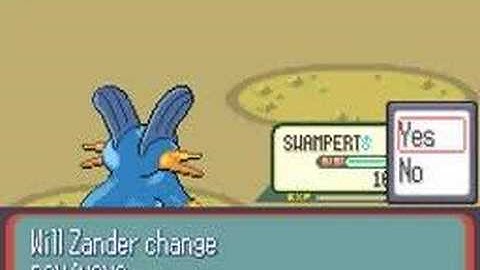 Pokemon Ruby - Zander vs. Magma Admin Courtney (2nd time)