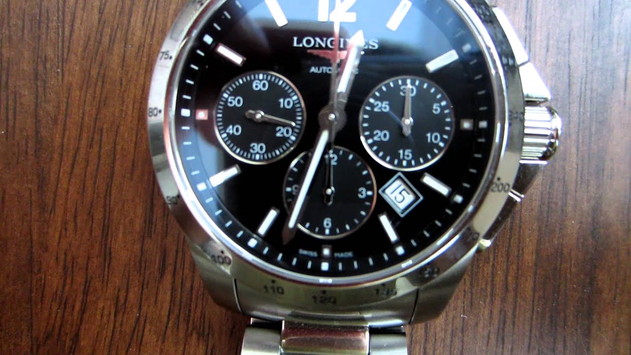 Longines Conquest Video Review L2.743.4.56.6 - YouTube