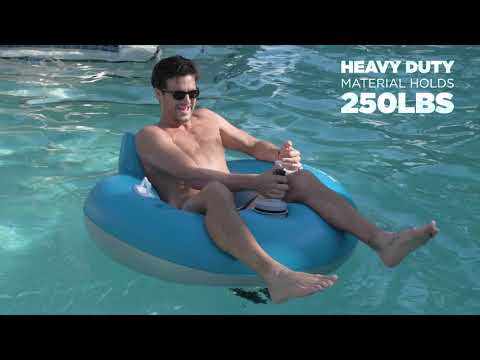 PoolCandy Tube Runner – Motorized Pool Tube with 3-Blade Propeller – Don’t Just Float, Drive!