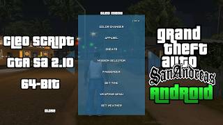 Share! Mod Cleo Script GTA SA ANDROID 2.10 Support 64 Bit
