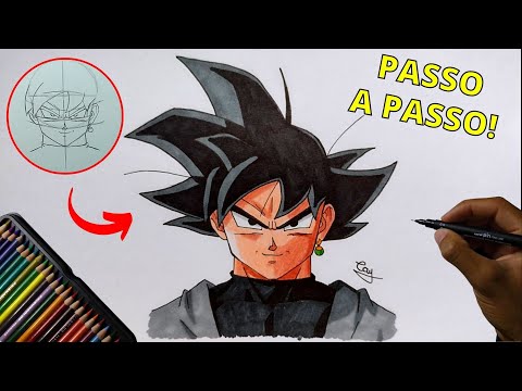 Como Desenhar o Goku. Com essa técnica de desenho utilizada…