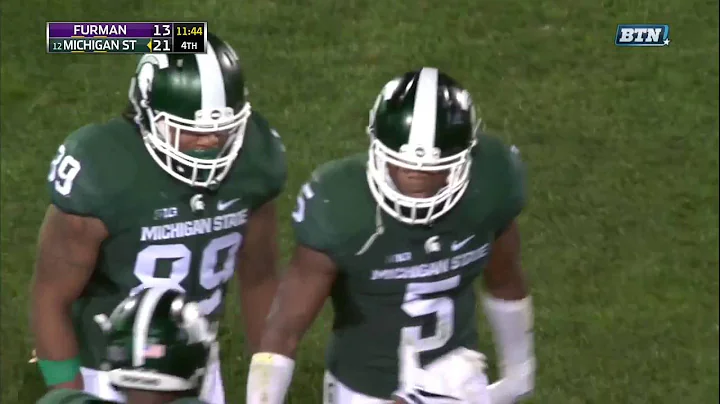 Andrew Dowell Picks Off Furman Pass