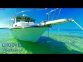 Bahamas Hidden Beach Spot, Solo Trip in a Crooked PilotHouse Boat from Miami to Bimini