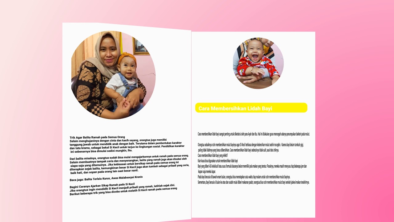 3d book promotion video