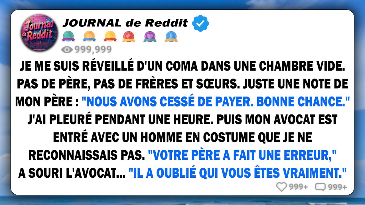 Ma famille m'a abandonné dans le coma jusqu'à ce qu'elle découvre mon secret de 850 millions de...