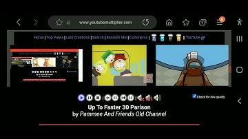 Up To Faster 30 Parison