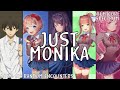 「Nightcore」 - Just Monika - Switching Vocals(Lyrics)
