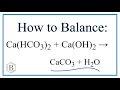 Balancing Chemical Equations Concepts