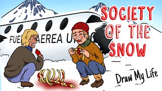 REAL STORY ❄️ SOCIETY OF THE SNOW (Andes flight disaster) | Draw My Life