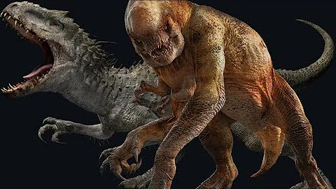 Distortus Rex (D-Rex) VS Indominus Rex (I-Rex) "The Hybrids Dinosaurs" #jurassicworld #sticknodes
