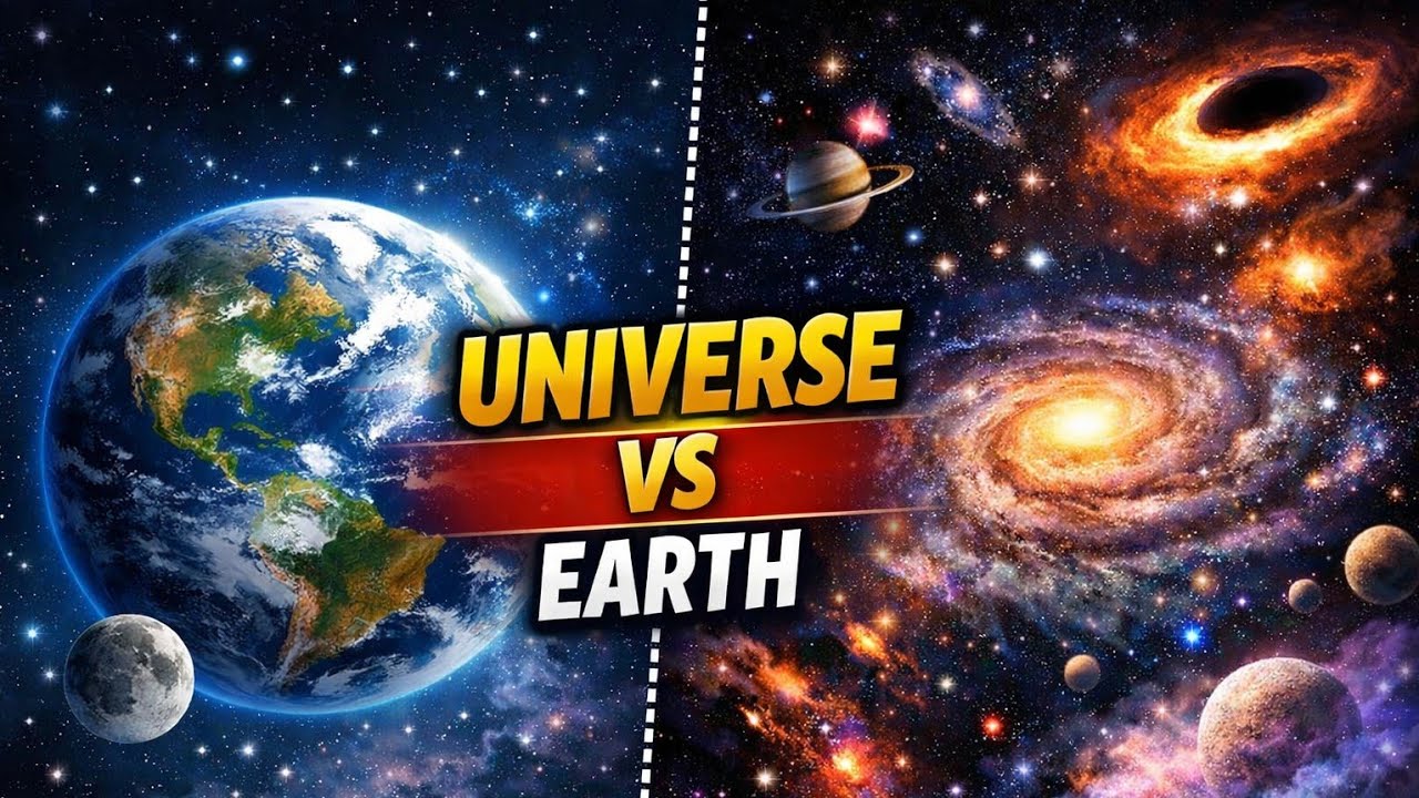 Universe vs Prithwi | Sach Jo Aapko Hila Dega!Earth as a dot! Space facts in Hindi