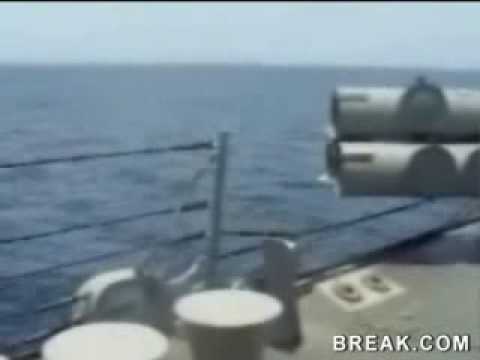 Hilarious torpedo failure on ship!