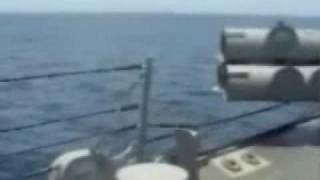 Hilarious torpedo failure on ship!