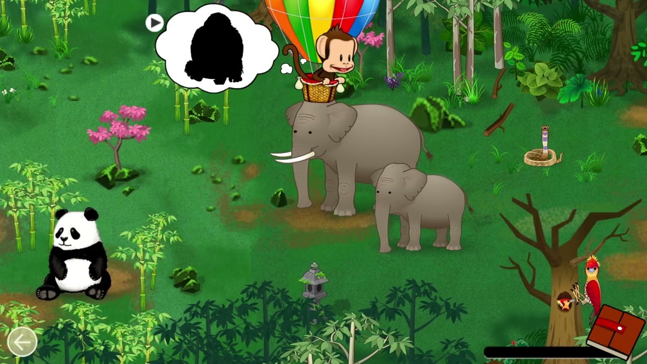 Monkey Preschool Animals Asia #2