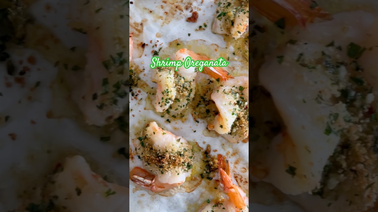 Sheet Pan Shrimp Oreganata - Gourmet Mami