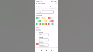 #shorts #short #shortvideo How to create a heat map in Google Sheets on Android