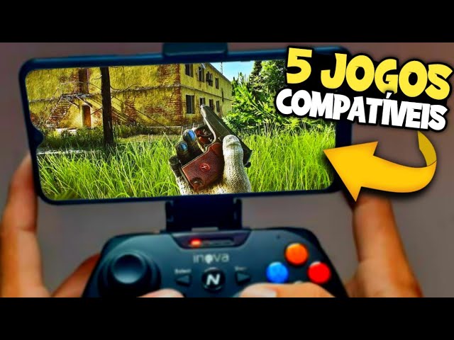 TOP 10 JOGOS incríveis OFFLINE COMPATÍVEIS COM CONTROLE GAMEPAD/iPEGA. 