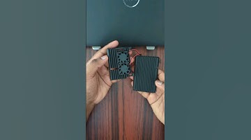 Dual Fan Case 🪭🪭 - Aluminium Case with Double Fans for Raspberry Pi 4B #raspberrypi