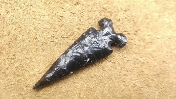 Flintknapping: Shaping an Obsidian Slab