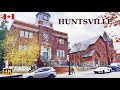 Walking in CANADA - HUNTSVILLE Ontario Canada tour | 4K Canada walk video