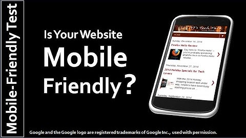 Website Mobile Friendly Test