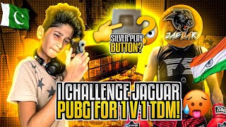 I Challenged Jaguar Pubg for 1 v 1 TDM!?(Silver Play Button?)Funny CommentaryPubgM | Vampire YT