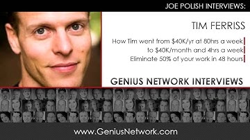 Tim Ferriss 4-Hour Work Week: Genius Network Interviews