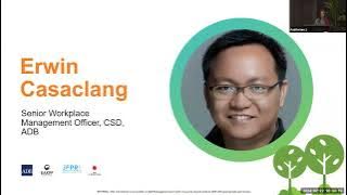 Video Recording: ADB Building Initiatives and Sustainability Solutions