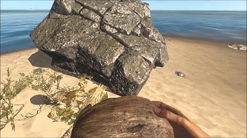 Stranded Deep: Coconut tip of the day