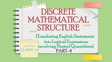 DISCRETE MATHEMATICS CLASS-42 || Translating English Statements into Logical Expressions || Part-04